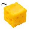 Desktop Stress Toy Shapeable Cheese Squeeze Relief Slow Rising Block Sensory Simulated Food Pinch Fidget Party Favors