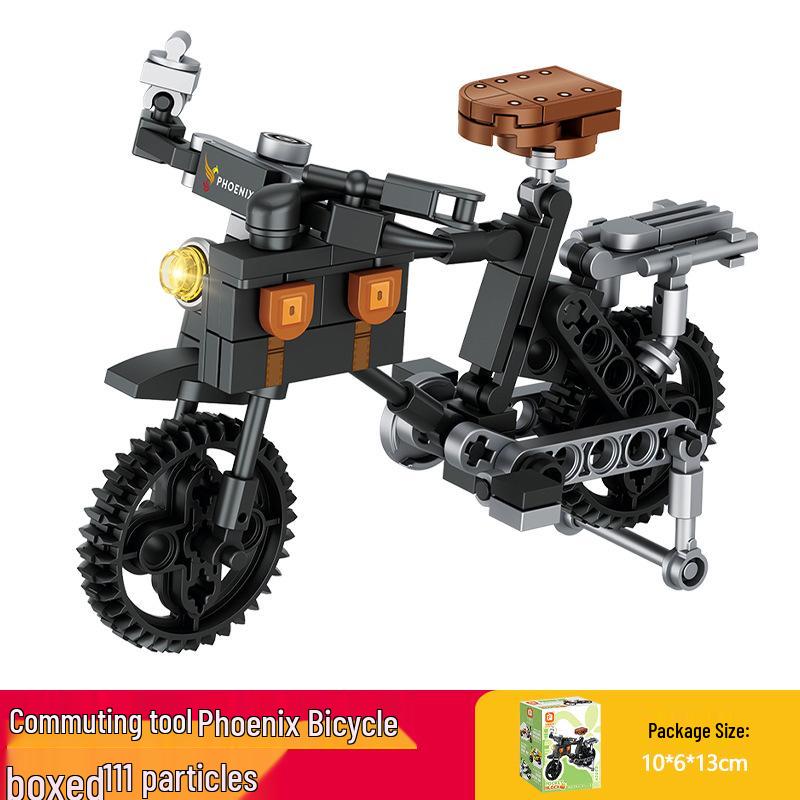 Fang Cheng Educational Building Blocks City Guard Car Puzzle Toy for Boys