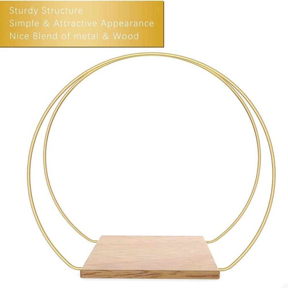 Metal Flowers Hoop 30cm Wreath Frame New Floral Hoop  Wedding