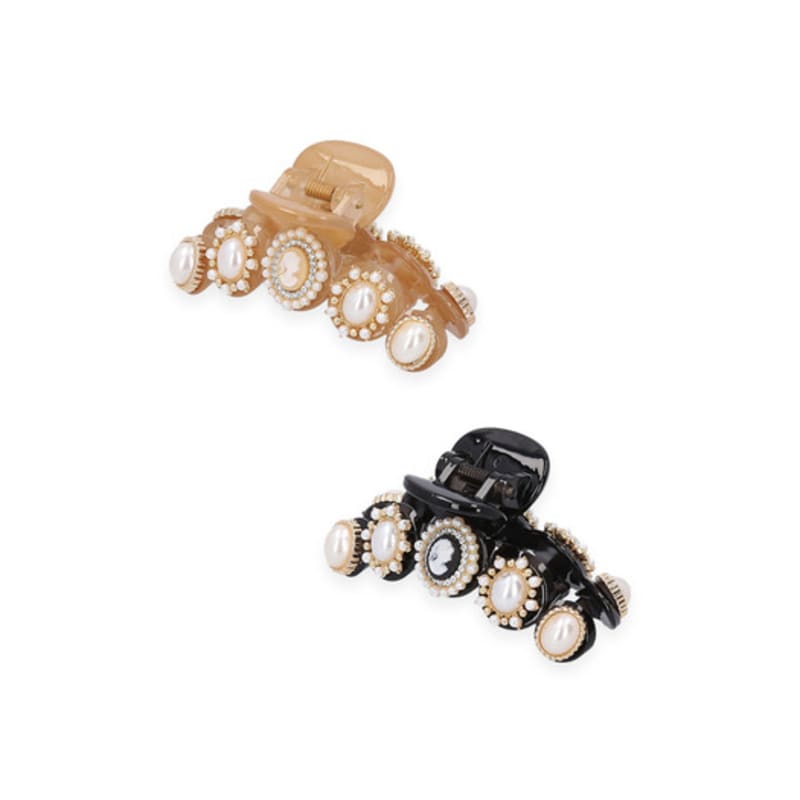 MELA BIANCA Cameo Hair Clip Pin Mini