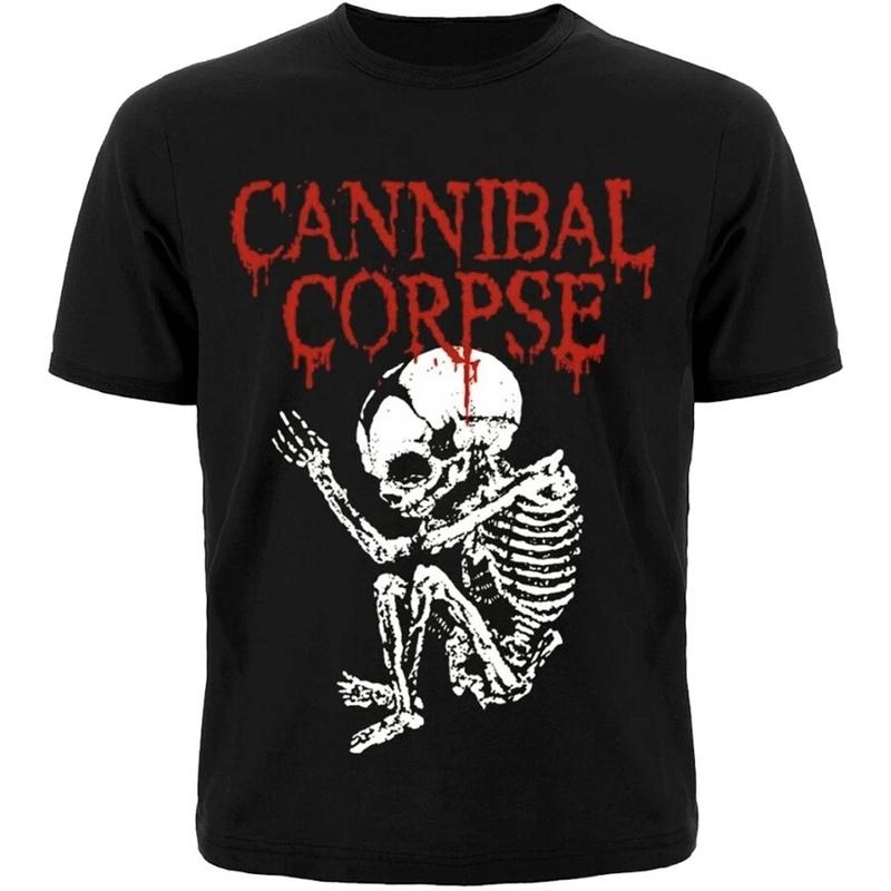 Cannibal Corpse Butchered At Birth Skeleton Graphic T-Shirt