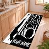 My Chemical Romance Customizable name kitchen floor mat easy to clean and wipe down Suitable for kitchens living rooms and entryways—a perfec