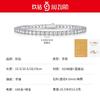 Sterling Tennis Bracelet Women Men With Moissanite Stones Adjustable Length 16.5cm To 20cm Geometric Design