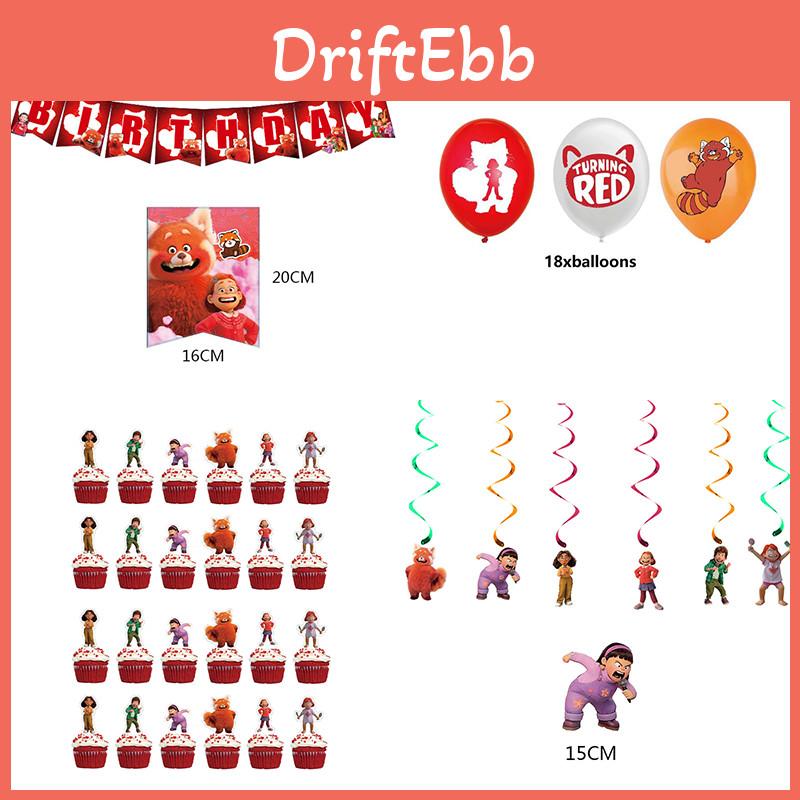 Colorful Turning Red Party Decorations For A Fun-filled Celebration