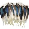 Duck Feathers 50pcs 4-6 Inch 10-15cm Bulk for Crafts Handmade Clothing Hats Home Wedding Party Decoration Feathers,Natural