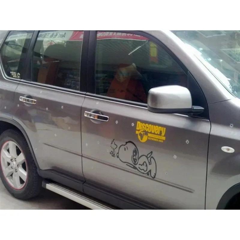 Personalized 3D Bullet Hole Car Stickers, Creative Bumper Body Side Decal, Funny Scratch, Fashion, Car Stickers attachment 1PCS