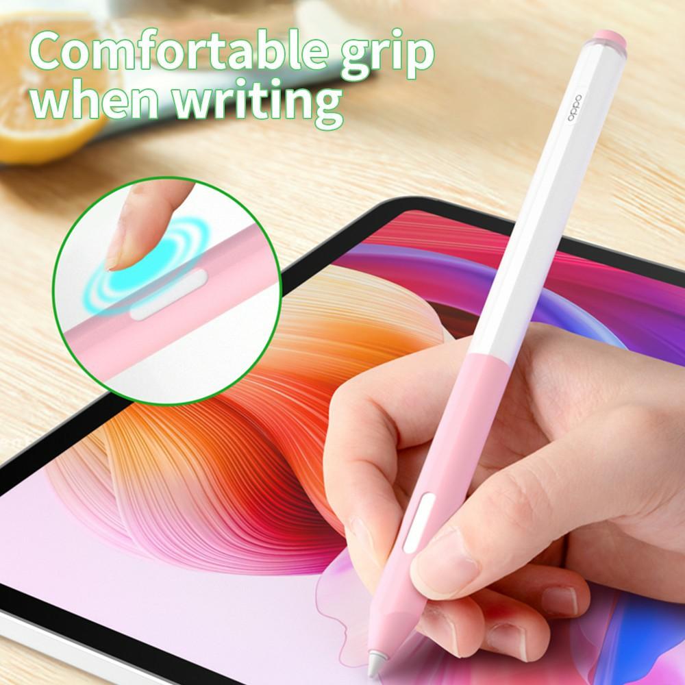 

For Oppo Pencil Stylus Case Jelly Silicone Sleeve Pencil Protective Cover Pink
