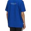 adidas originals Big Trfl Tee Logo Printing Loose Round Neck Short Sleeve Blue Men's H16237