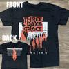 Three Days Grace 2025 Alienation סיבוב הופעות חולצה הדפסה חוזרת AN58315 חולצת טי יוניסקס