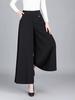 Autumn/Winter High-Waisted Plus Velvet Wide-Leg Pants: Fashionable, Age-Reducing Casual Skirt for Middle-Aged and Elderly Mothers