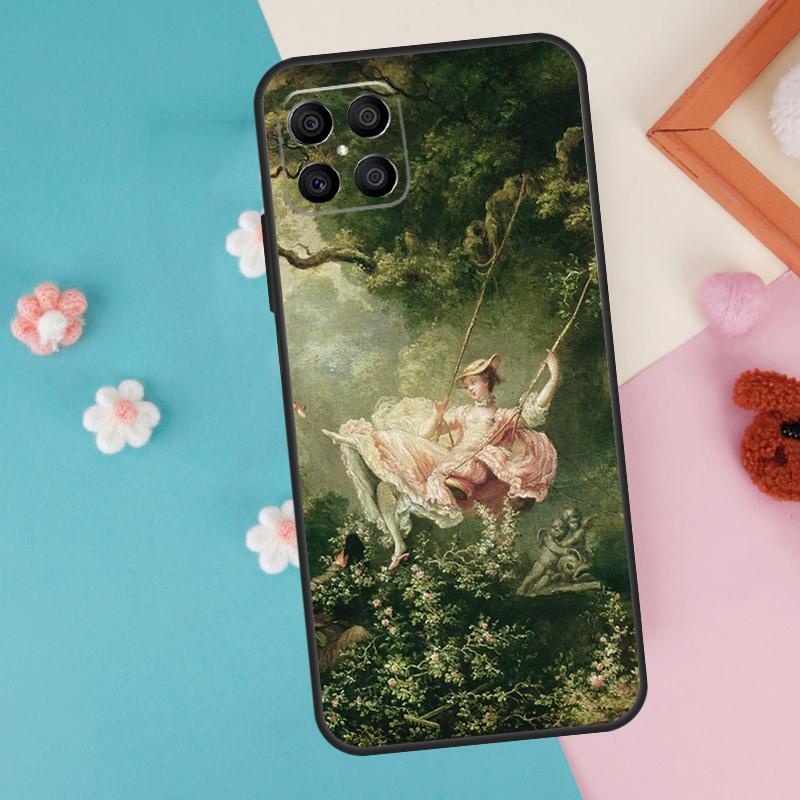 

Oil Painting Art Case For Honor 200 Pro 50 70 90 Lite X9a X8a X8 X9 X8b X9c X9b Honor Magic 7 5 6 Pro Cover Honor 70 Lite