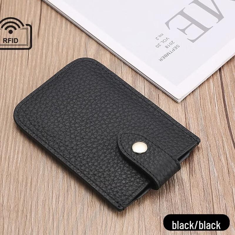 Женский тонкий вытягивающийся держатель для карт с RFID-блокировкой