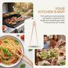 Wooden Wooden Tongs Reusable Baking Clip Grilling Accessory Snack Clip  Food/Salad/Fruits/Pickles