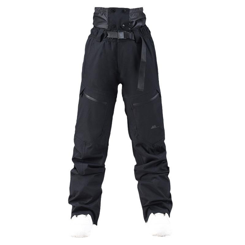 Ski Pants for Women and Men Outdoor Winter Warm Insulated Waterproof Windproof Skiing Pants Unisex Breathable Sport Workout Snowboarding Snow Trousers