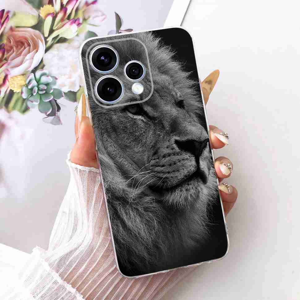 Para Oppo Reno15 5G Funda Flor Colorida Silicona Suave Cubierta Trasera Para Oppo Reno15 Reno 15 5G CPH2825 Carcasa de Teléfono Fundas