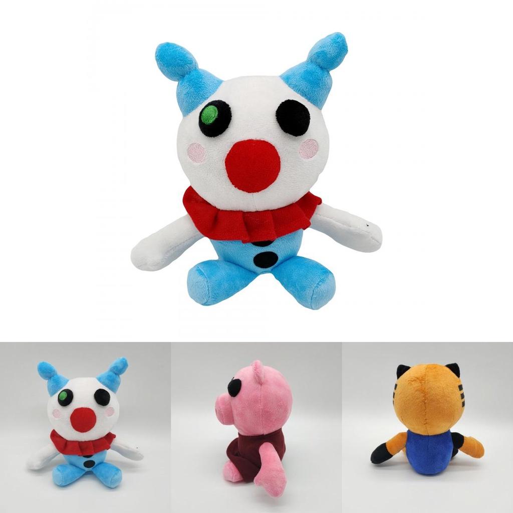 Adorable Roblox Piggy Plush Toy Tiger Clown Soft Doll Great For Kids Fans Gift