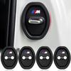 4 peças Capa de Fechadura da Porta do Carro com LOGO M Protetor de Silicone Acessório Automotivo Para X7 X3 X4 X5 X6 Série 3 4 5 6 7 Z4 M M3 M5 M6 E38 E39 E46 E53 E60 E61 E64