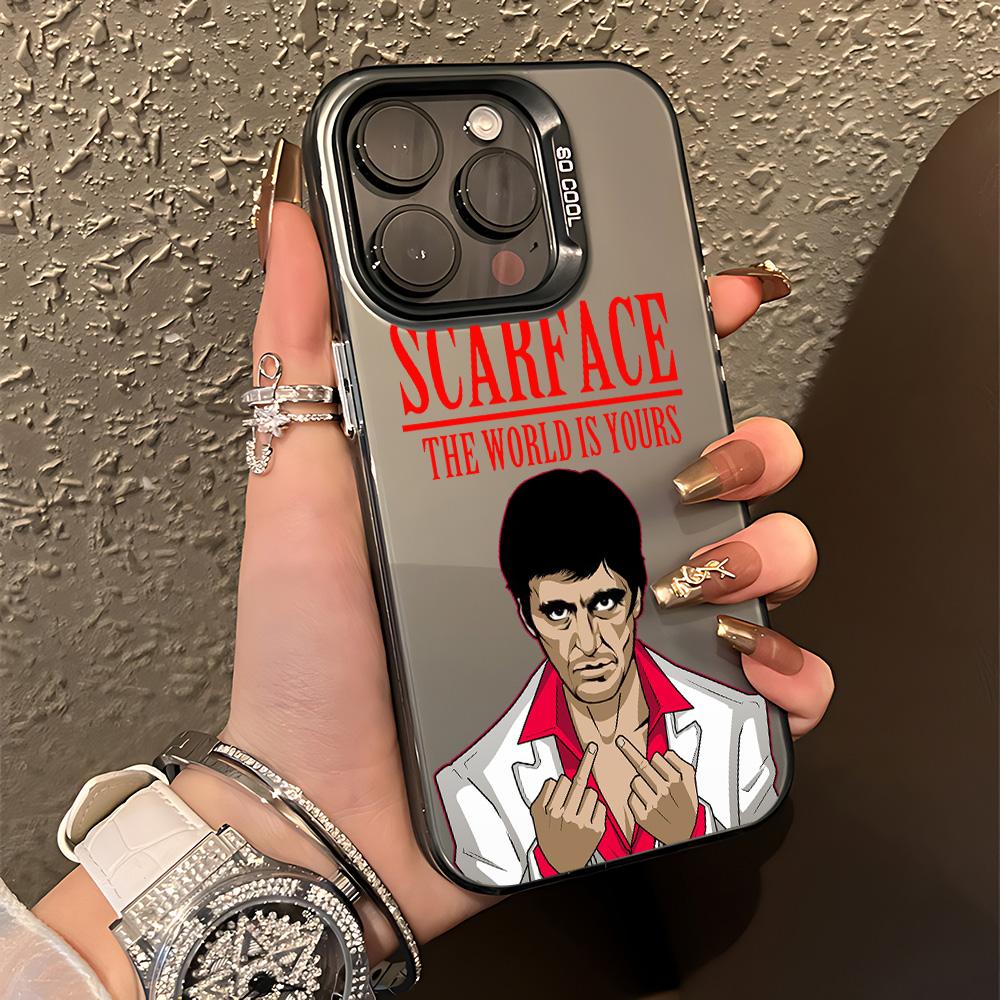 Classic Movie S-Scarface Phone Case for Oppo Reno14 Reno13 Reno12 Reno11 Reno10 Reno8 Reno7 Z F Pro Plus 4G 5G Matte Back Cover