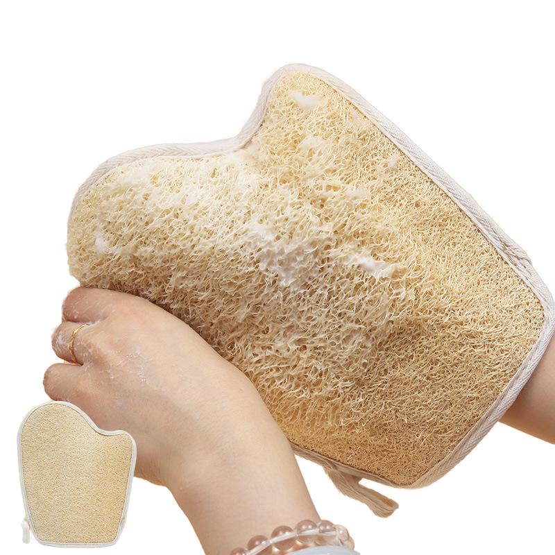 Natural Loofah Bath Essentials Extra-Large Cleaning Brush Body Scrubbers Dirt-Removing Back-Scrubbing Portable Manual Fujian