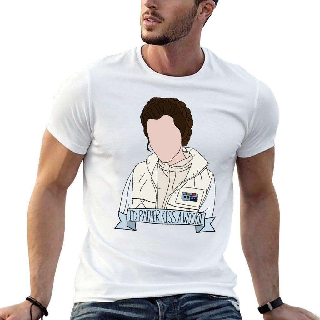Id Rather Kiss A Wookie Tshirt Breathable Sportswear Tshirt For Unisex