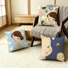 Japan Art YYoshitomo NNara Pillow Case Pattern Printed Pillowcase For Living Room Sofa Cushion Cover