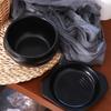 16cm Size Casserole Clay Pot Heat-resistant with Tray Korean Stone Pot Black Classic Non Stick Bibimbap Cookware Chinese Cuisine