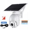 Outdoor Video 4G GSM Surveillance Camera with 8w Solar Panel 3MP Metal Enclosure Security Protection Cloud Ip Cctv