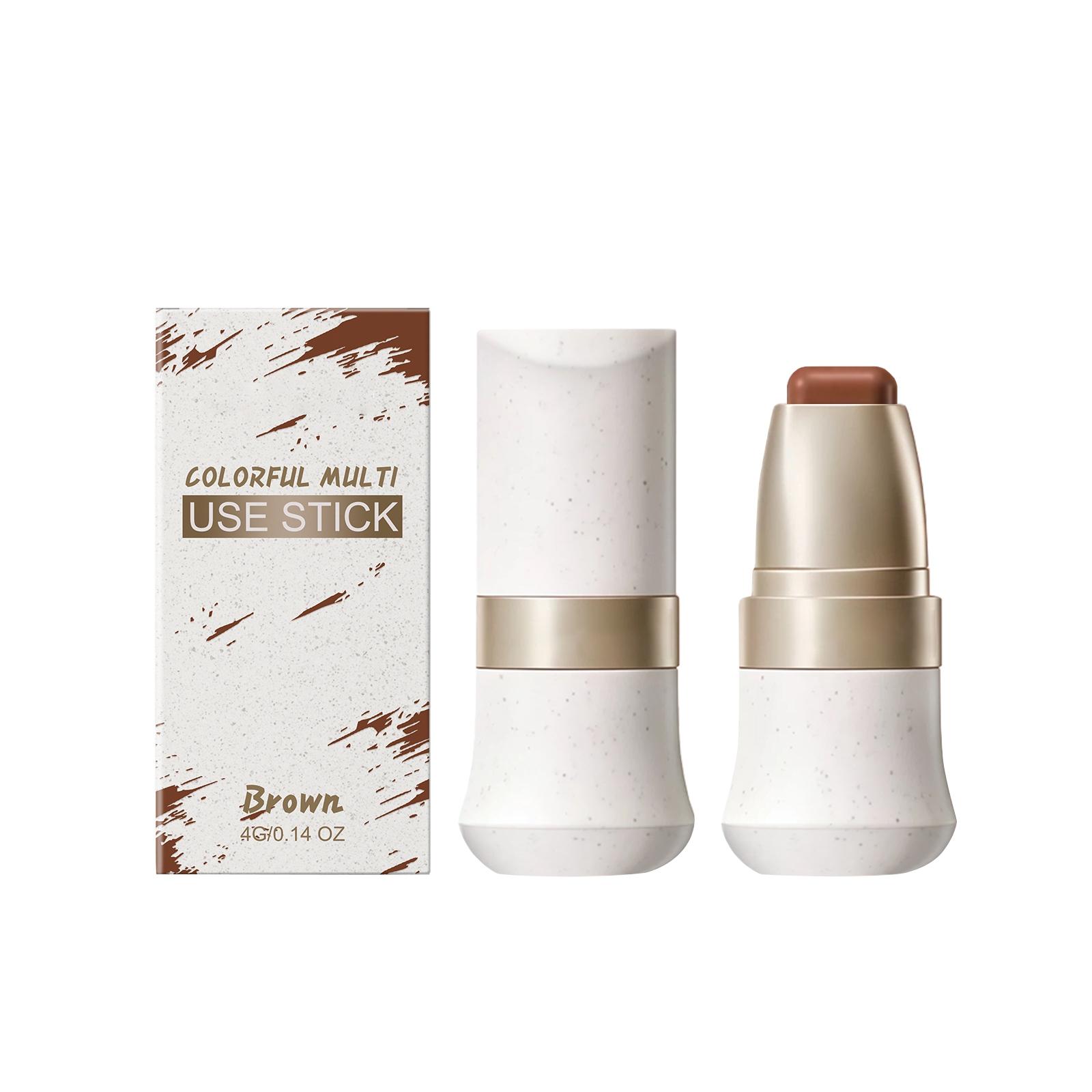 

Smooth Blush Stick With -adhering, Lightweight, Breathable And Soft-hued Texture, Without Loose Powder. One Size