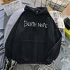 2025 Heiß Japan Death Note Grafik Hoodies Vintage Übergroßes Kapuzenpullover Langarm Weiche Baumwolle Hoodie Herren Damen Kleidung