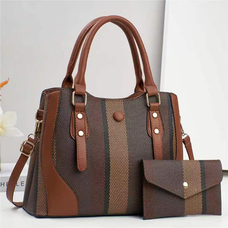 Новая женская контрастная модная женская сумка Advanced Sense, большая вместительная сумка через плечо, сумка через плечо ，