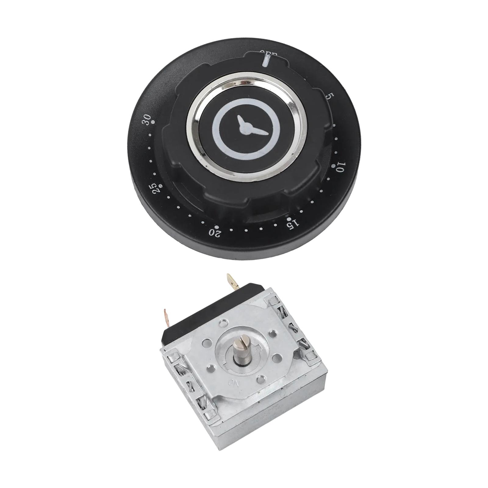 

Kitchen Appliance Timer Switch Offering Flexible Timing Options of Up to 120 Minutes Design Compatible with Microwaves