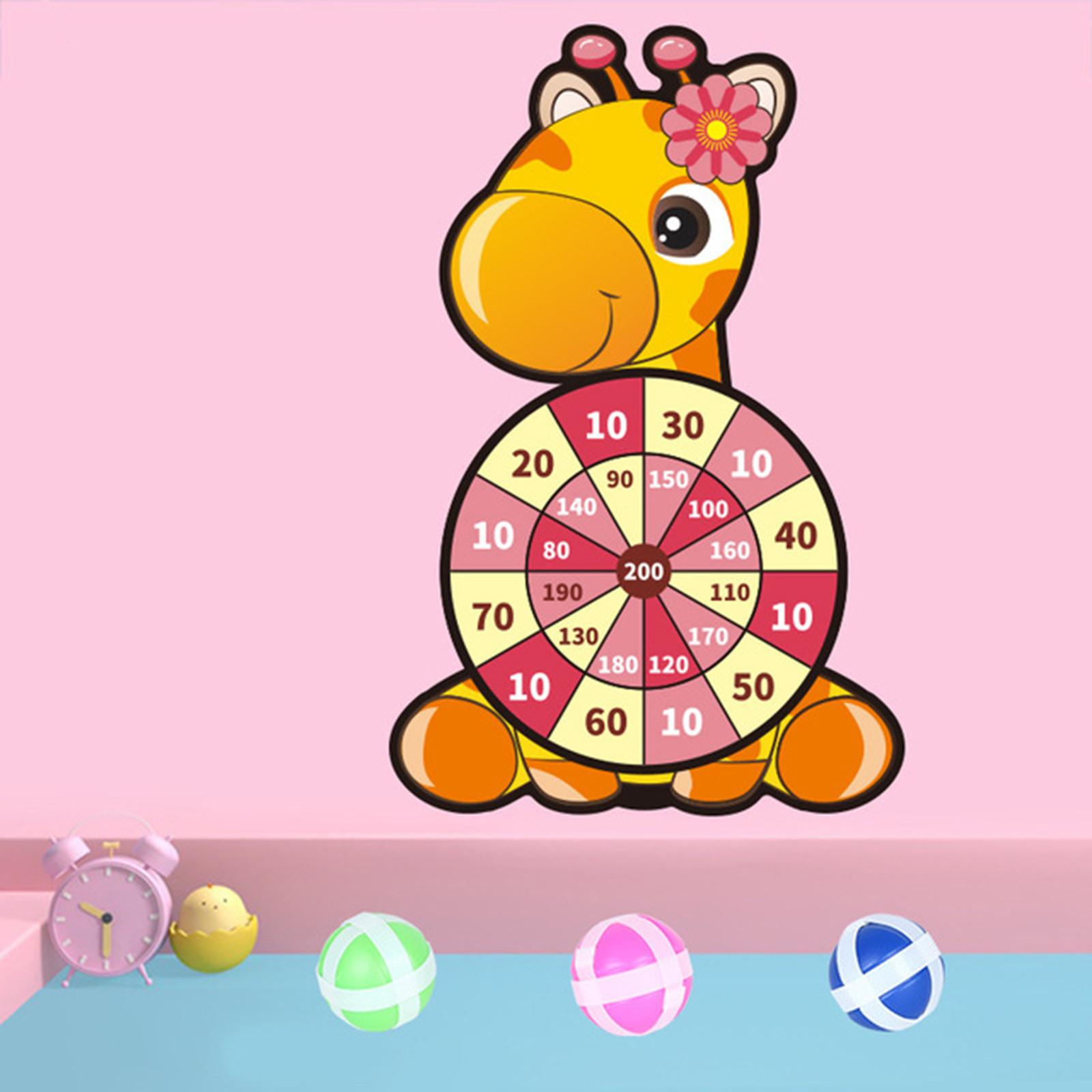 

Набор настольных игр с мультяшным дротиком для детей с 3 липкими шариками и крючком