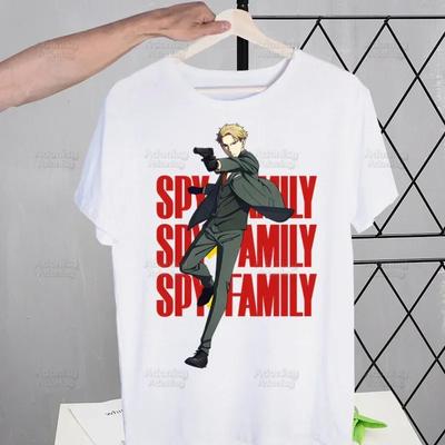 Spy X Family Anime Kawaii Anya Forger SPYFAMILY Men's Tshirt Cute Shirt Mens Fashion T-Shirt For Men Casual Tops Short Sleeve