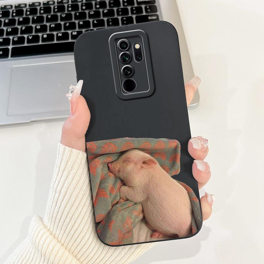 For Xiaomi Redmi Note 8 Pro Case Cute Cartoon Panda Rabbit Shockproof Silicone Soft Matte Phone Cover For Redmi Note 8 Pro Funda