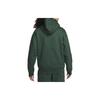 Nike Solo Swoosh Fleece Pullover Hoodie Fir/White Men Streetwear DX1355-323