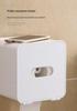 Waterproof No-Punch Toilet Paper Storage Rack and Towel Holder