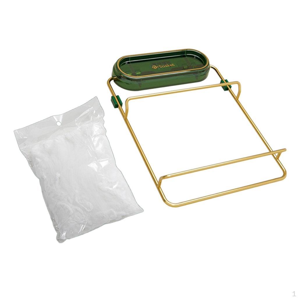 Kitchen Sink Strainer Basket Filter Rack Portable Bracket Corner for