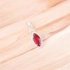 Pinker Rubellit Edelstein 925 Sterlingsilber Schmuck Designer Anhänger Geschenk für Sie PP-59-5