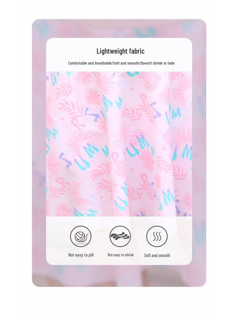 Girls' One-Piece Swimsuit - Cute & Fashionable Swimwear for Kids