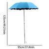 Umbrellas for Outdoor Plants Foldable Canopy Garden Umbrella Shade for Patio Balcony Outdoor Backyard Terrace Camping Picnic