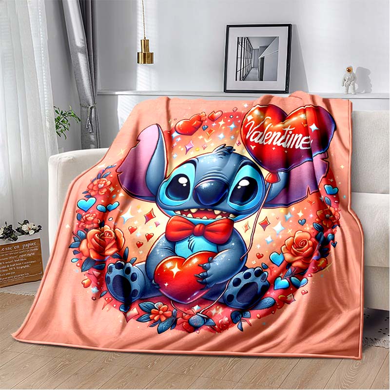 3D Classic Cartoon Blanket Theme Flannel Blanket for Couch Bed Living Room Sofa, Decorative Pattern Super Soft Cozy, Great Gifts