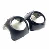 Motorrad Frontscheinwerfer Verkleidung Windschutzscheibe Windschild Kunststoff Universal Für Cafe Racer Motorrad Retro Scheinwerfer Windschutz