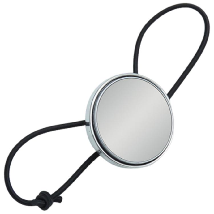 Plastic Diving Rearview Mirror Adjustable Neck Strap Underwater Safety Mirror for Underwater Environment