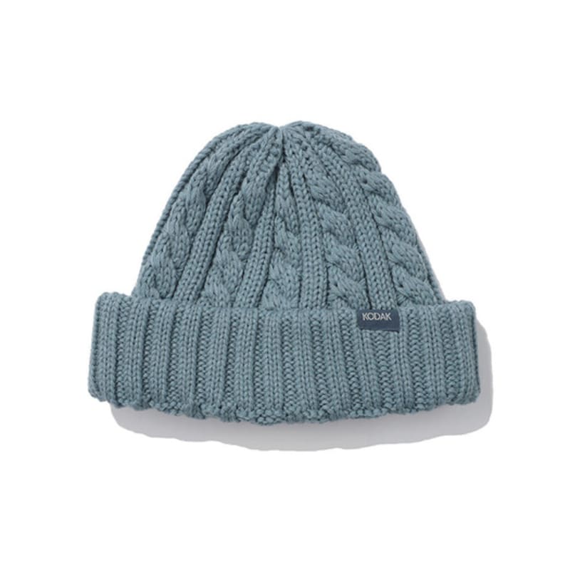 

KODAK Одежда Вязаная короткая шапка БИНИ СИНЯЯ FREE