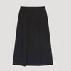 [She S miSS] Leather Point Pleated Skirt SwwSko11040 Bk