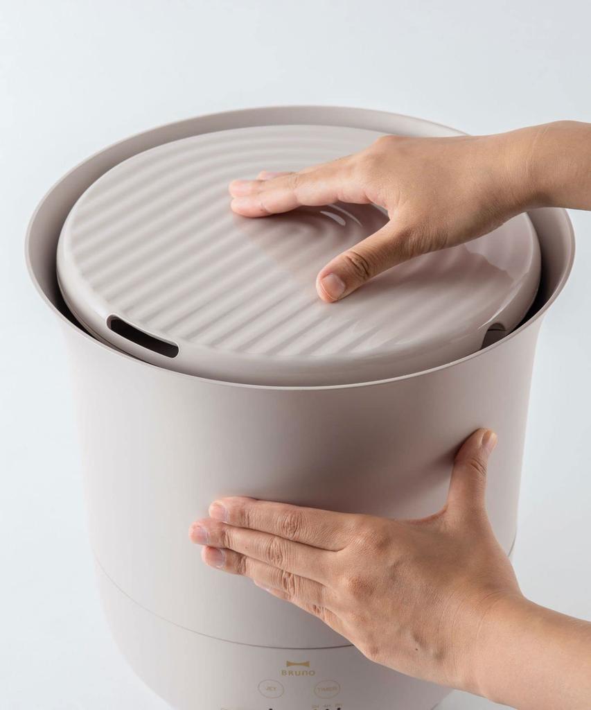 BRUNO JET MIST Plus Large Capacity Ultrasonic Humidifier with a Large Tank, Stylish Design for Rooms Up To 14 Tatami Mats (approx. 14 Tatami Mats),