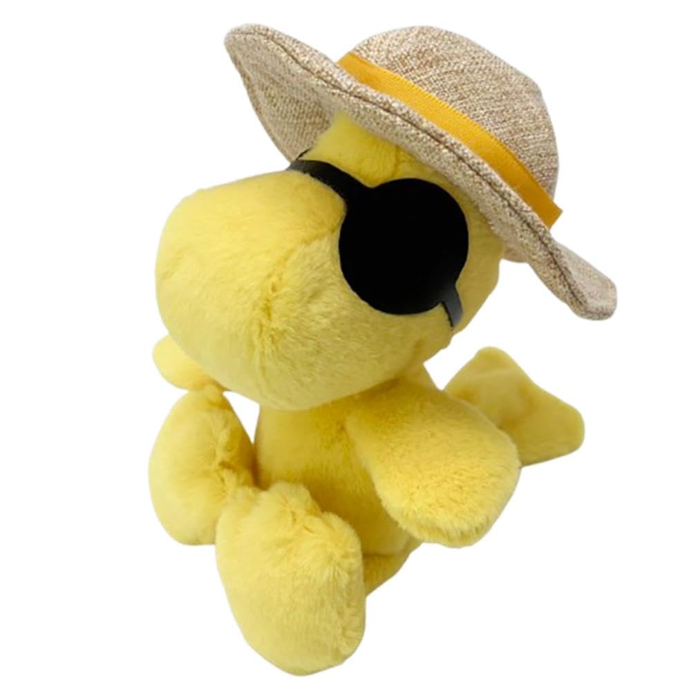 

Nakajima Corporation Peanuts Woodstock Straw Hat, Small, 212740-25, H16 x W13 x D16cm