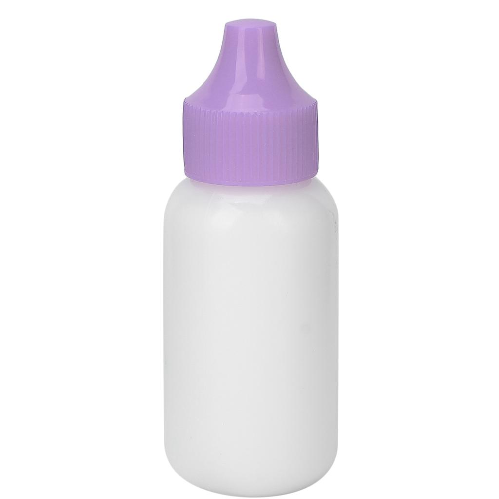 Klej do peruki z koronką Przezroczysty Mocny Klej do Mocowania Sztuczne Włosy Włosy Doczepiane Klej 38ml Fioletowa Nakrętka