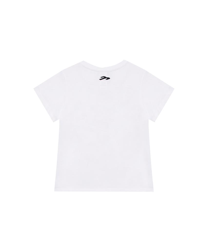 Tansanmageunesyum Carbonated Girl T-Shirt (White)