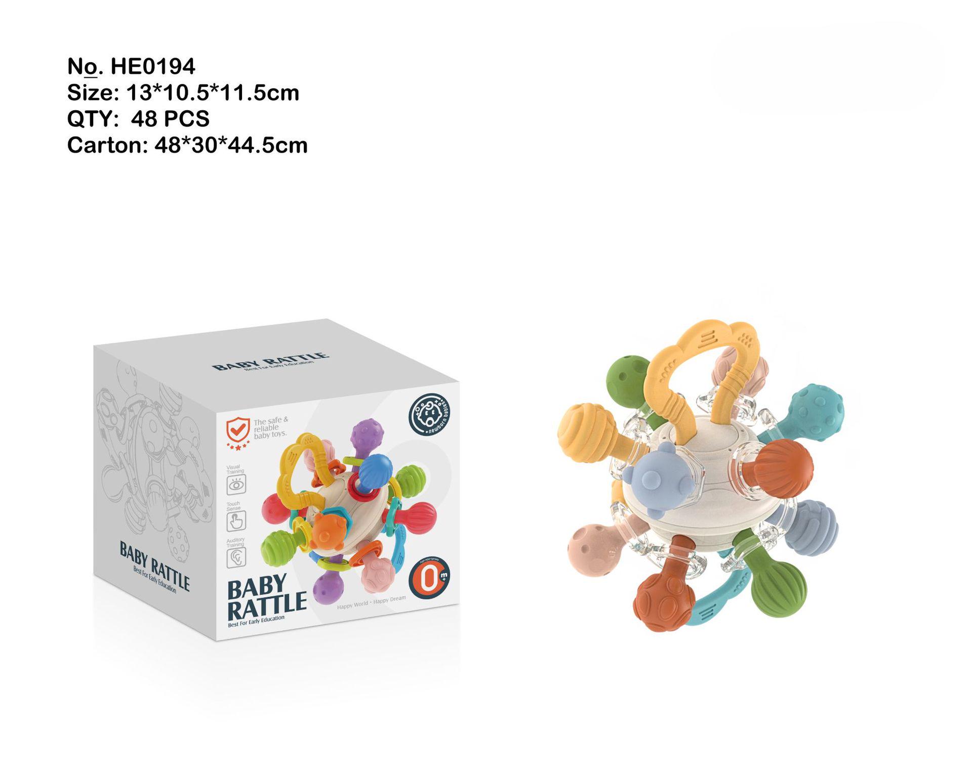 Manhattan Baby Busy Ball: Bite-Friendly, Musical, and Graspable Toy